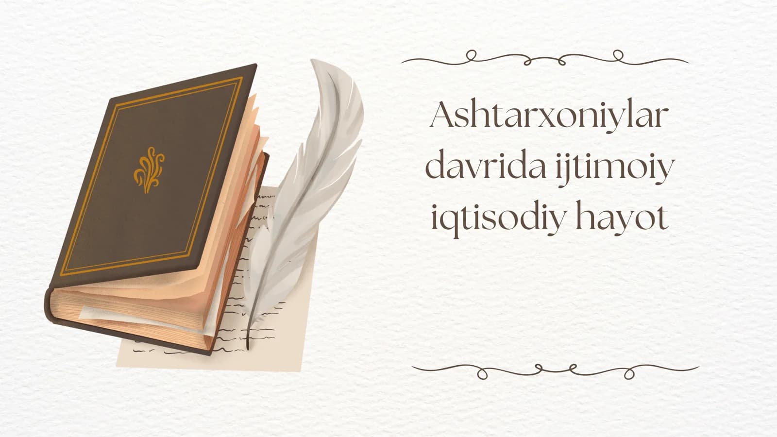 Ashtarxoniylar davrida ijtimoiy iqtisodiy hayot