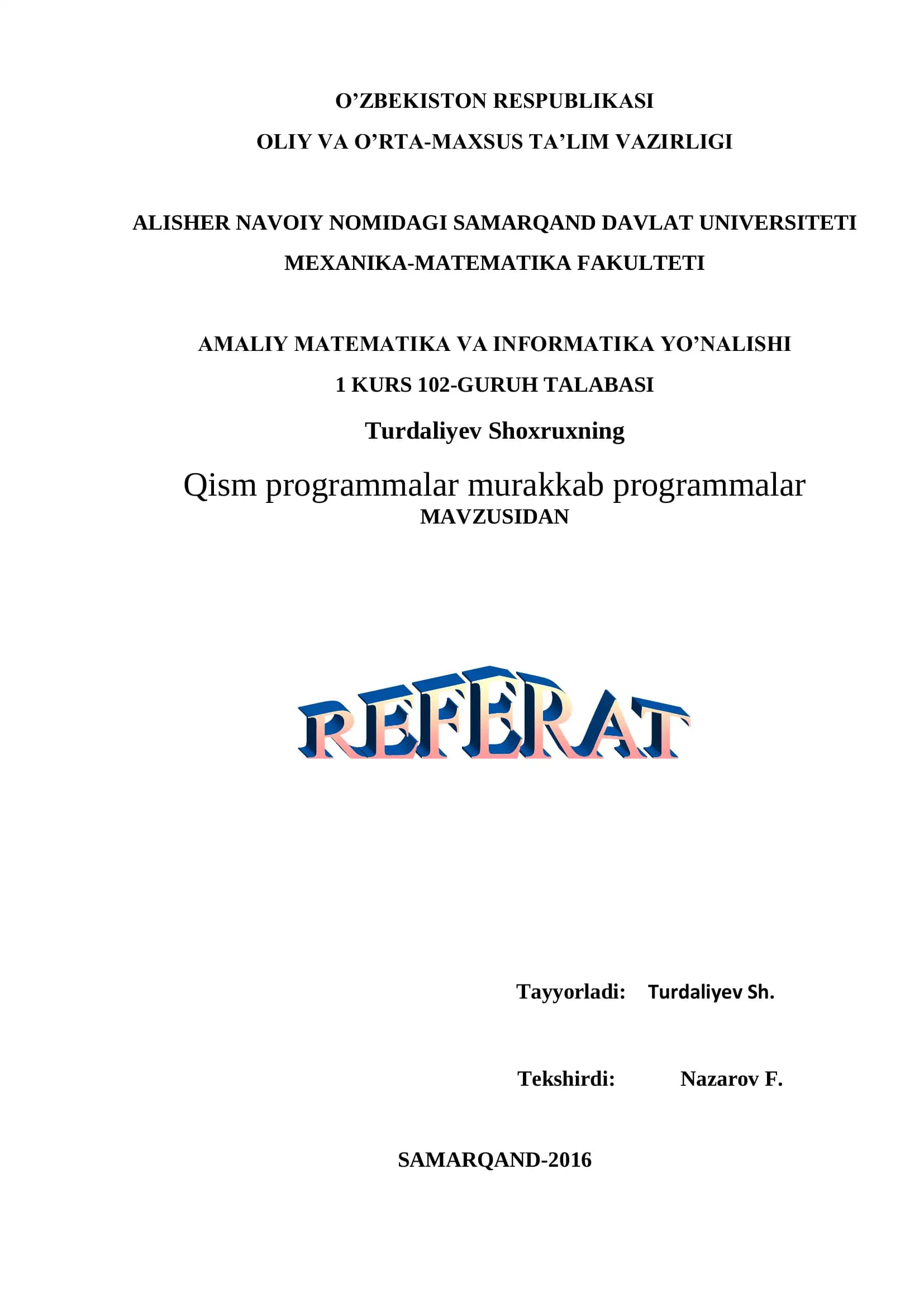 Aralash strukturali algoritmlar
