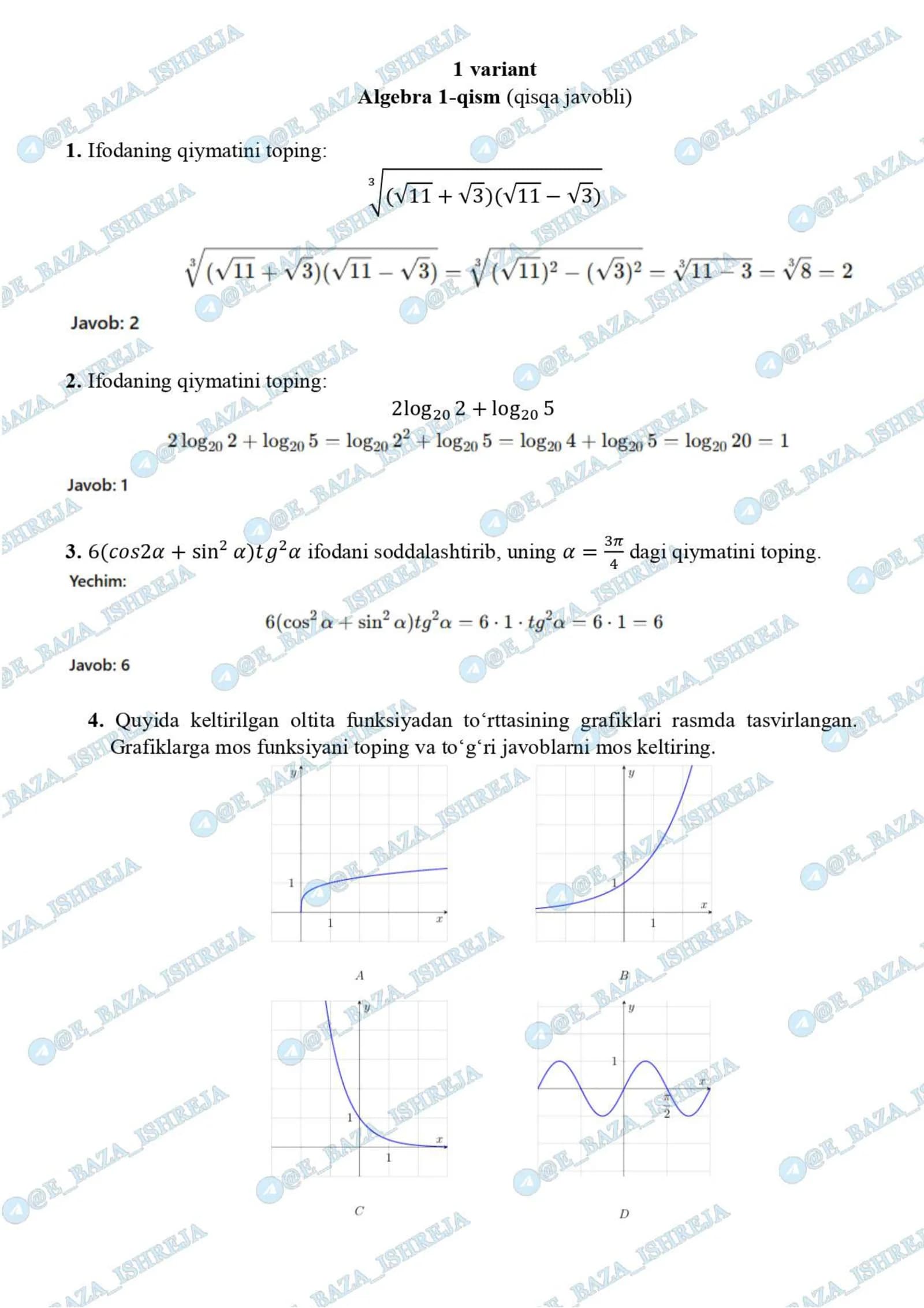 11-Matematika 1-7-var. javoblari