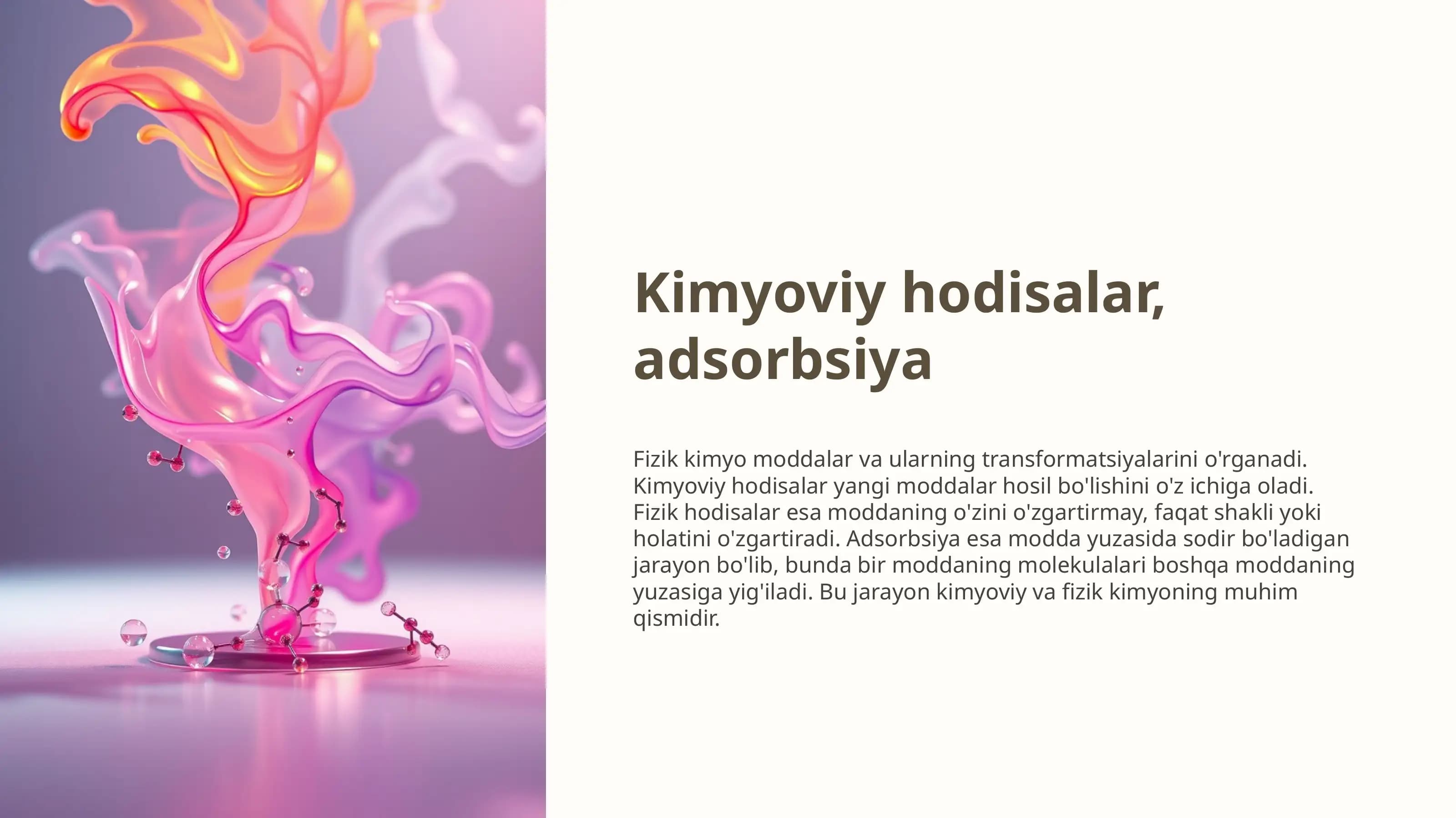 Kimyoviy hodisalar