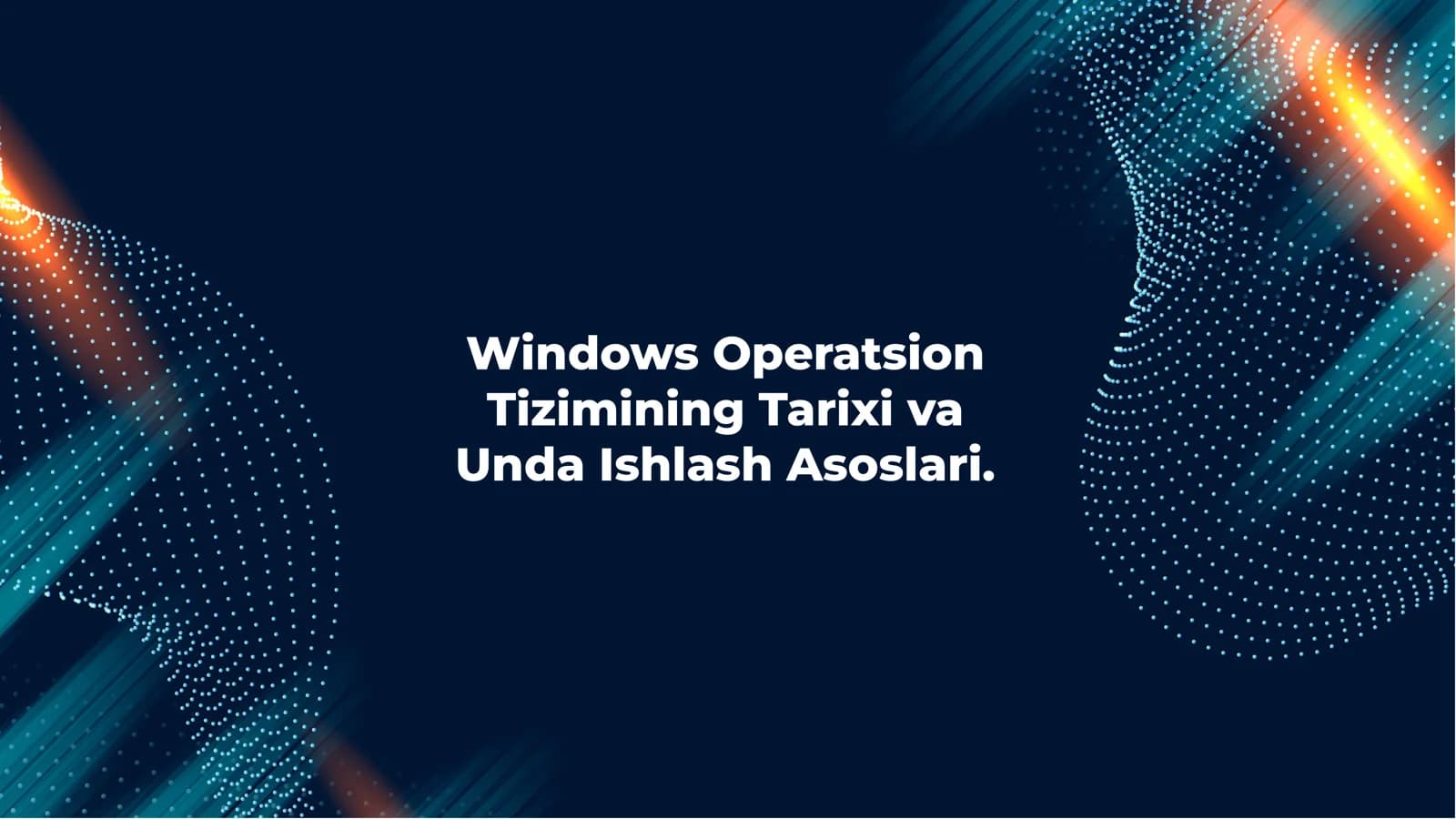 Windows Operatsion