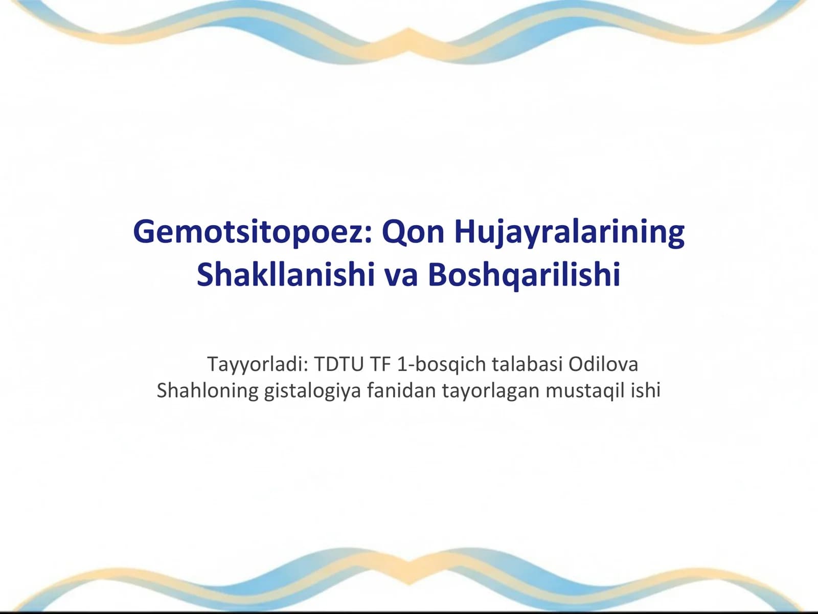 Gemotsitopoez: Qon Hujayralarining Shakllanishi va Boshqarilishi