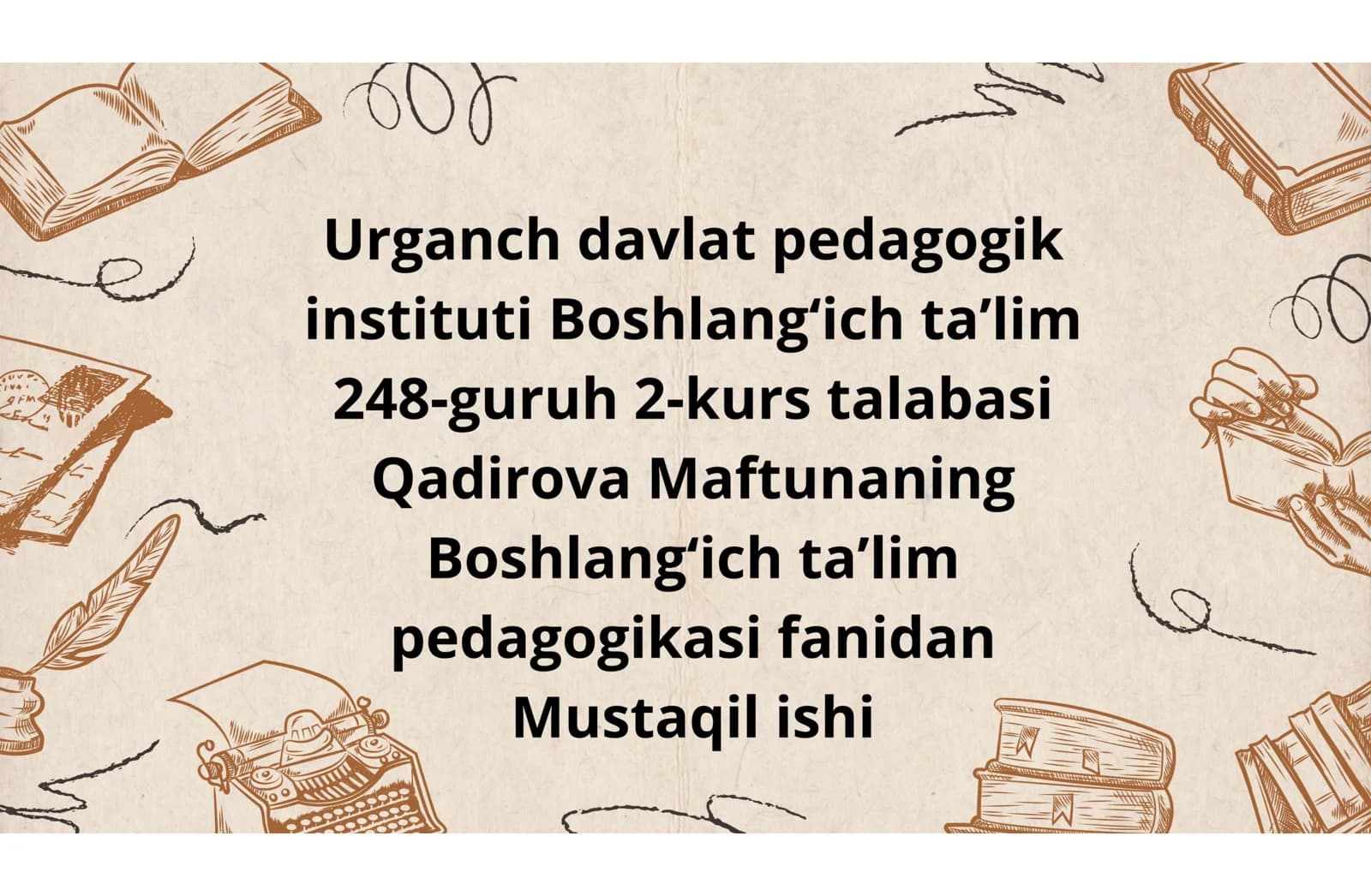 Turkiston oʻlkasida pedagogik fikr taraqqiyoti