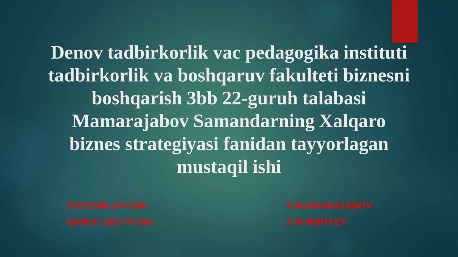 Xalqaro biznes faoliyatida xorijiy va to’g’ridan –to’g’ri investitsiyalarning ro’li