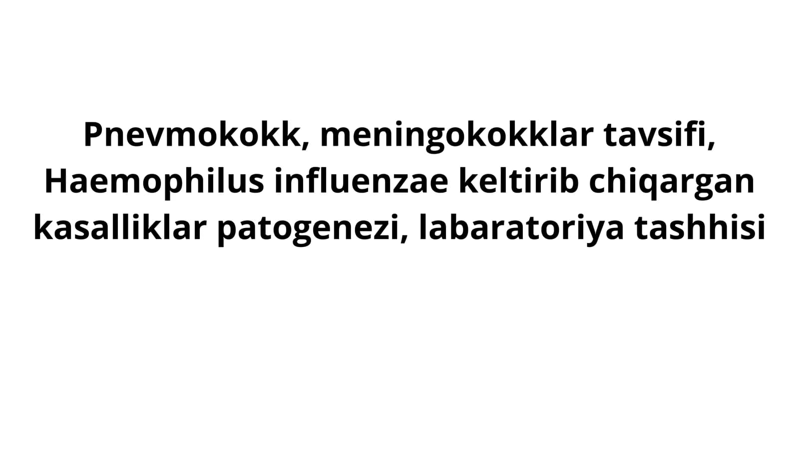 Pnevmokokk, Meningokokklar