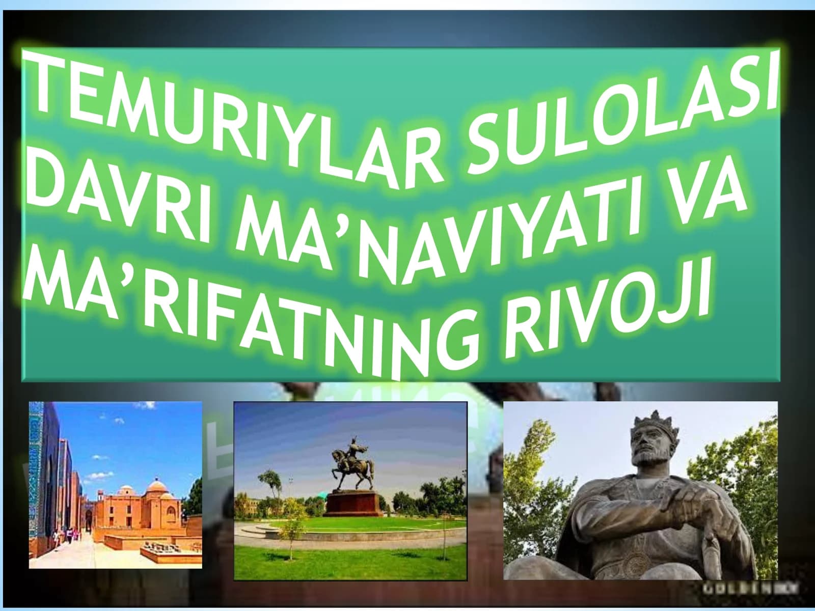 Temuriylar davri