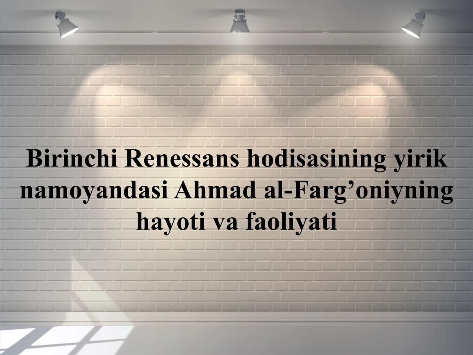 Ahmad al-Farg’oniyning hayoti