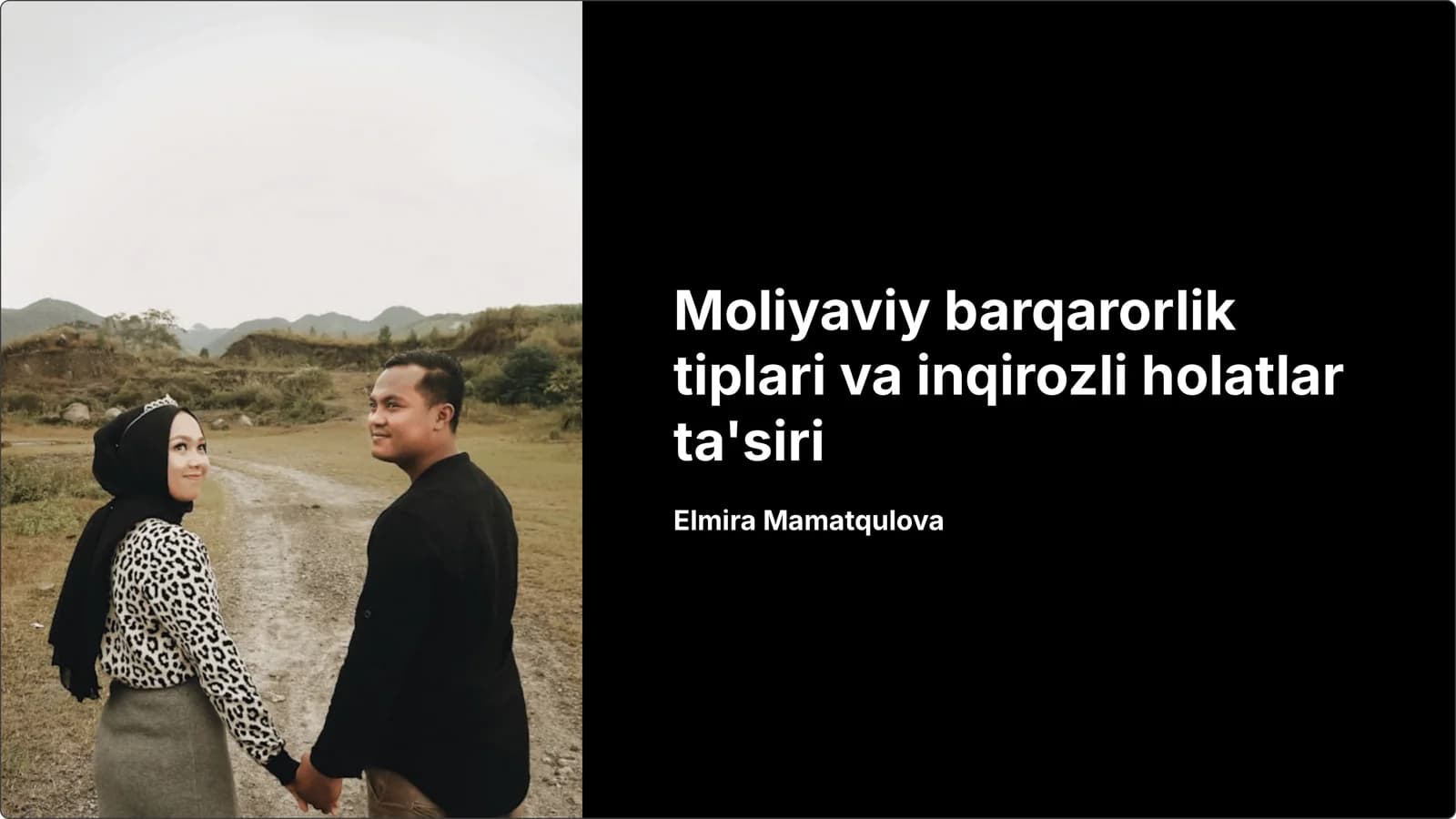 Moliyaviy barqarorlik
