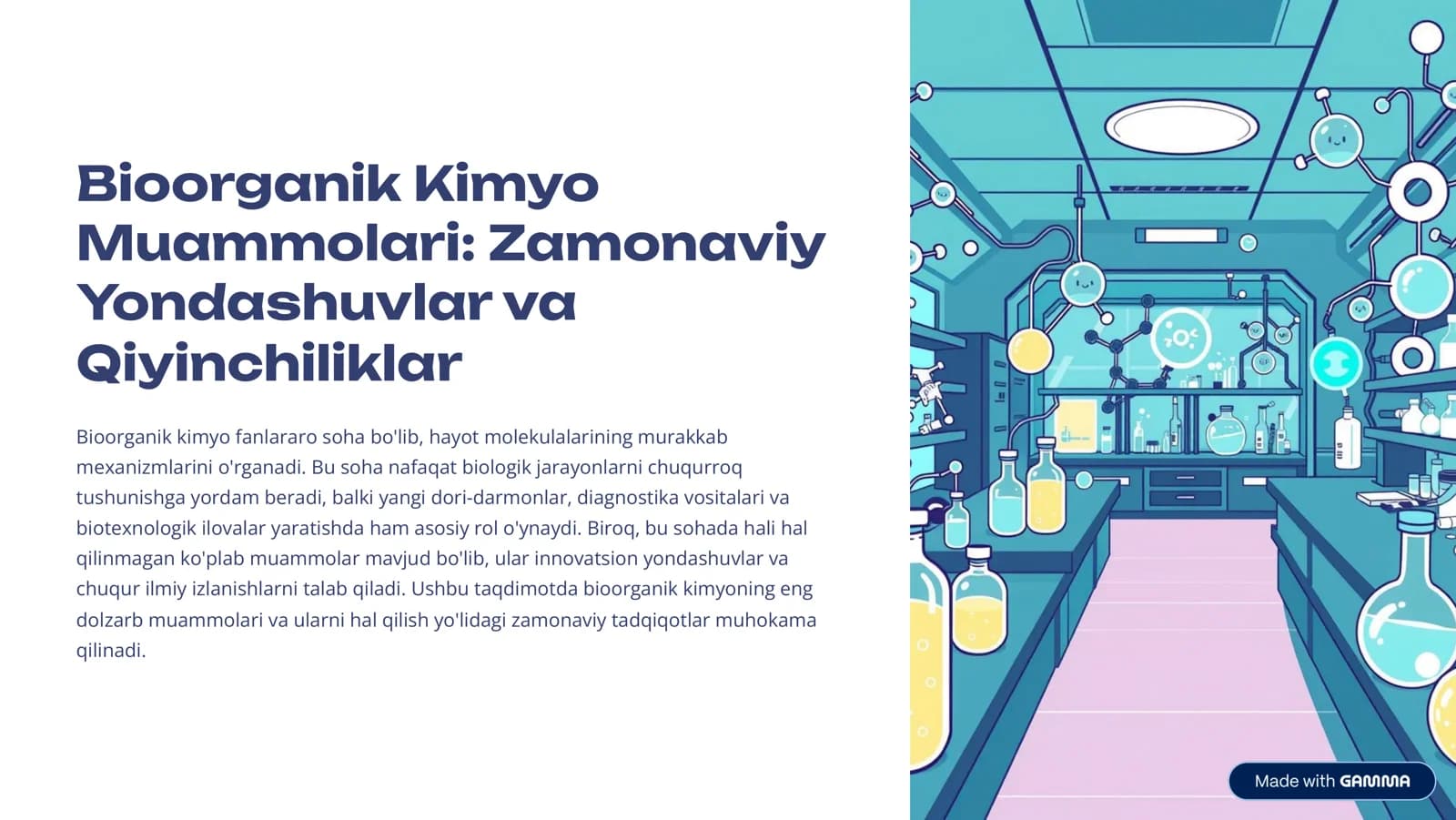 Bioorganik Kimyo