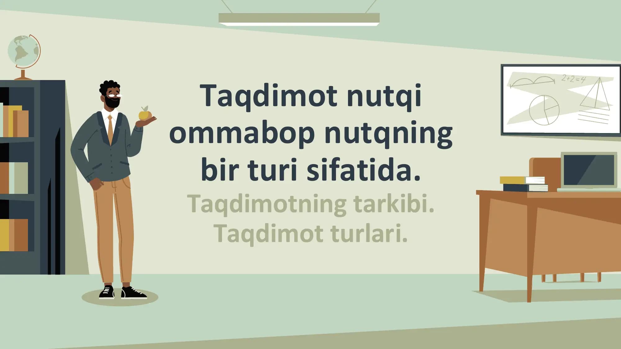 Taqdimot nutqi ommabop nutqning bir turi sifatida
