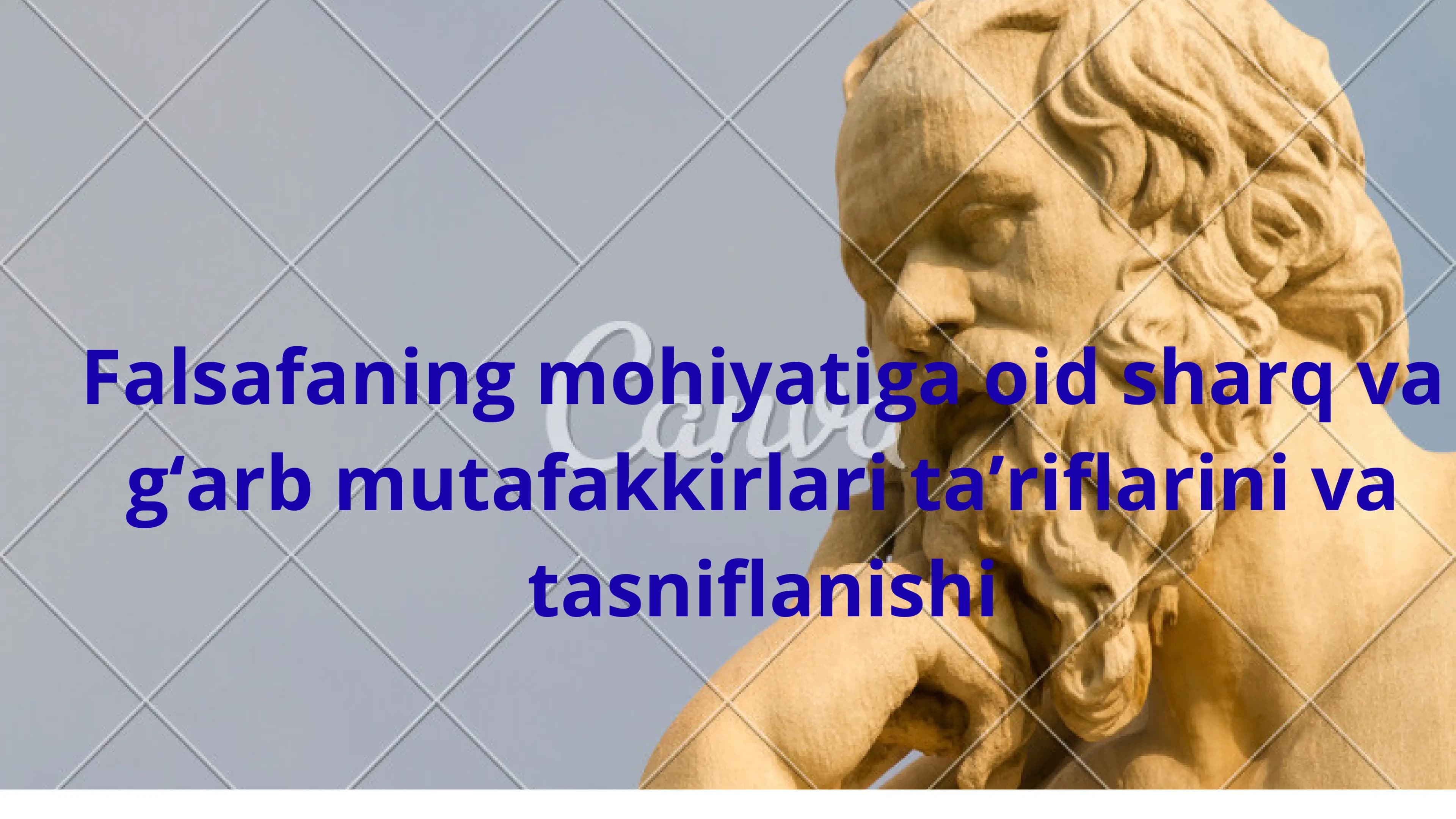 Falsafaning mohiyati