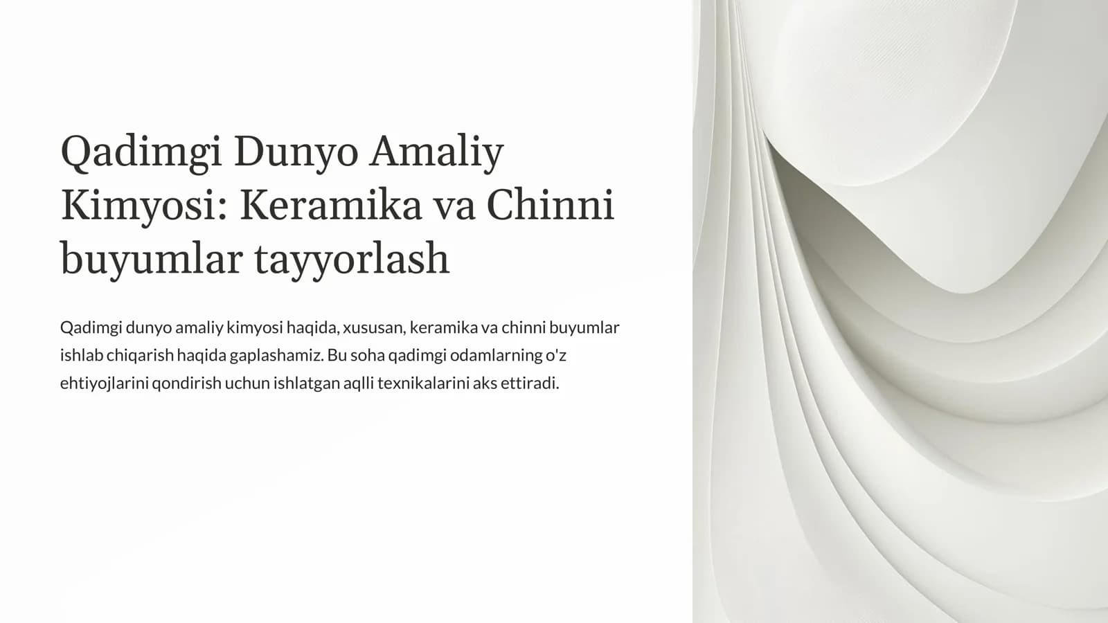 Qadimgi Dunyo Amaliy