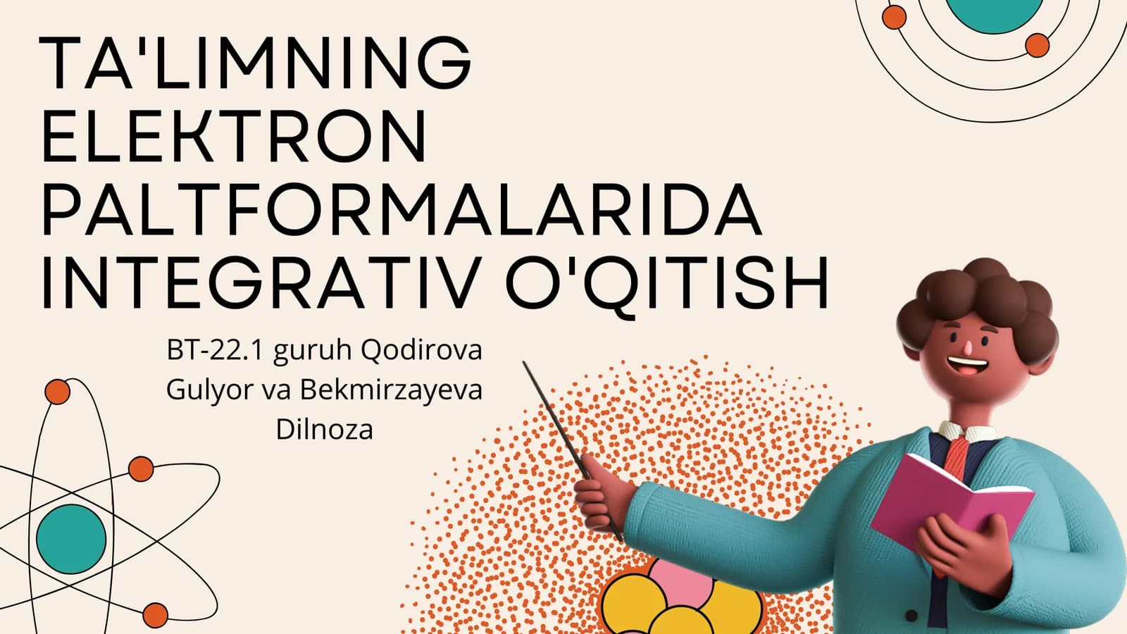 Talimda elektron paltformalardan foydalanish