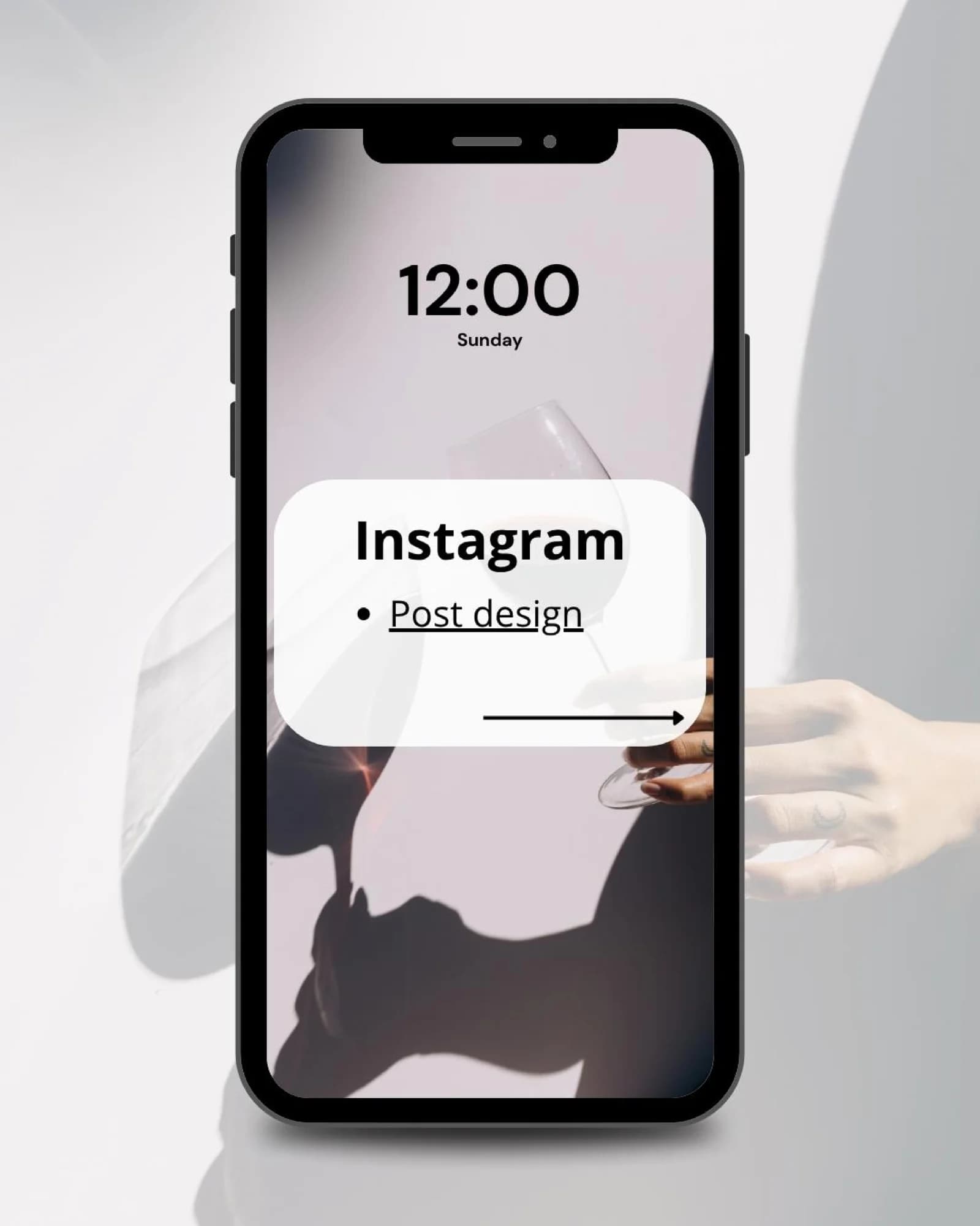 Instagram uchun zamonaviy va chiroyli dizayn.