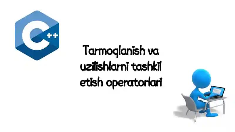 Tarmoqlanish va uzilishlarni tashkil etish operatorlari
