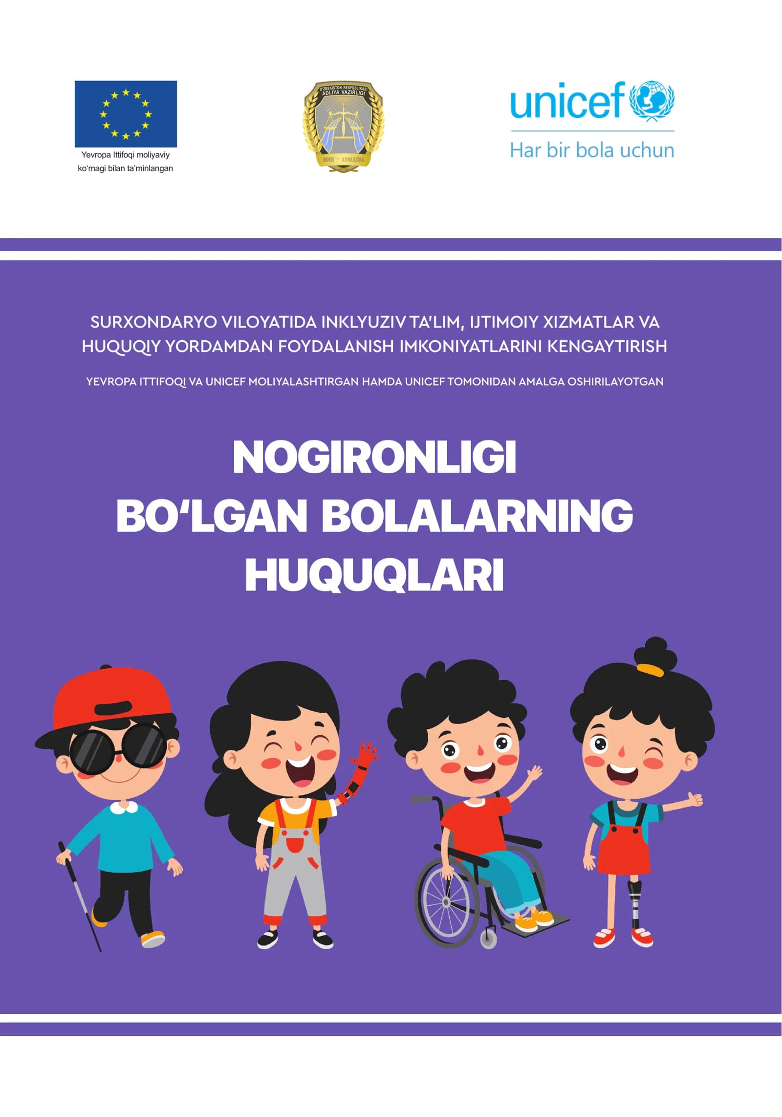 Nogironligi bo‘lgan bolalar huquqlari
