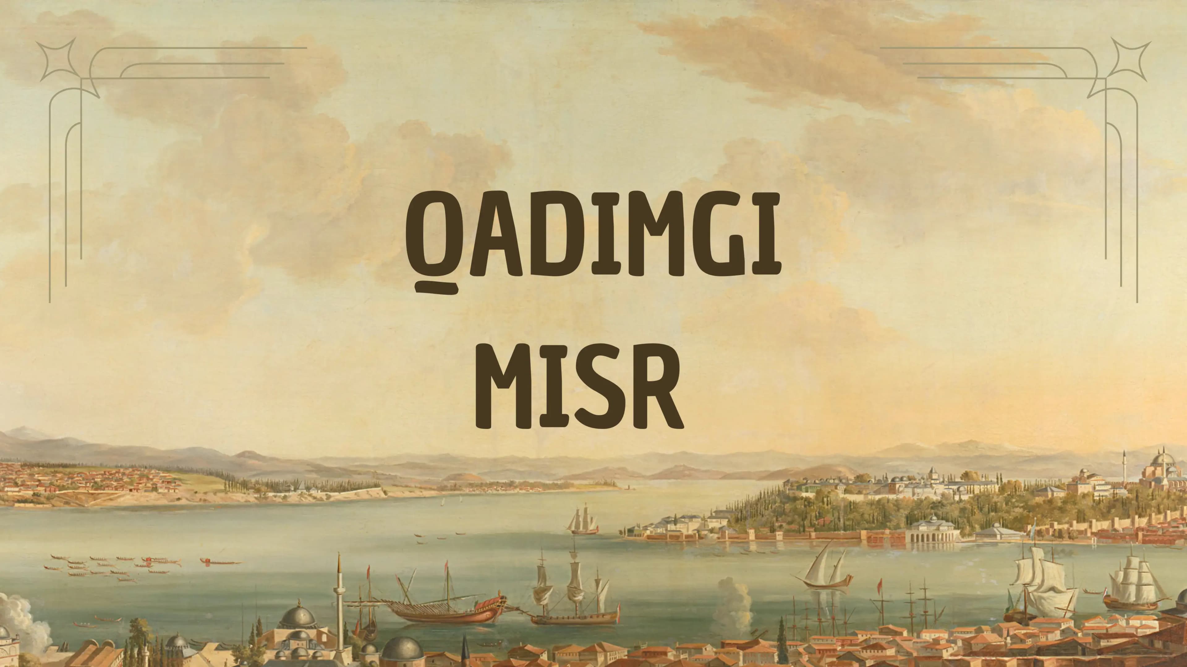 Qadimgi Misr taqdimot