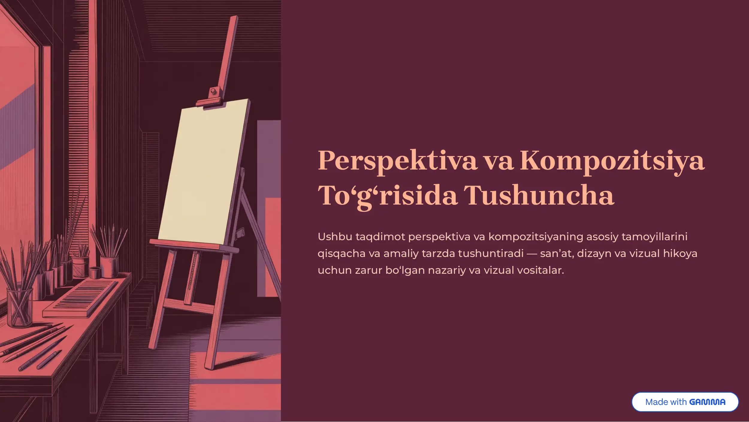 Perspektiva va Kompozitsiya