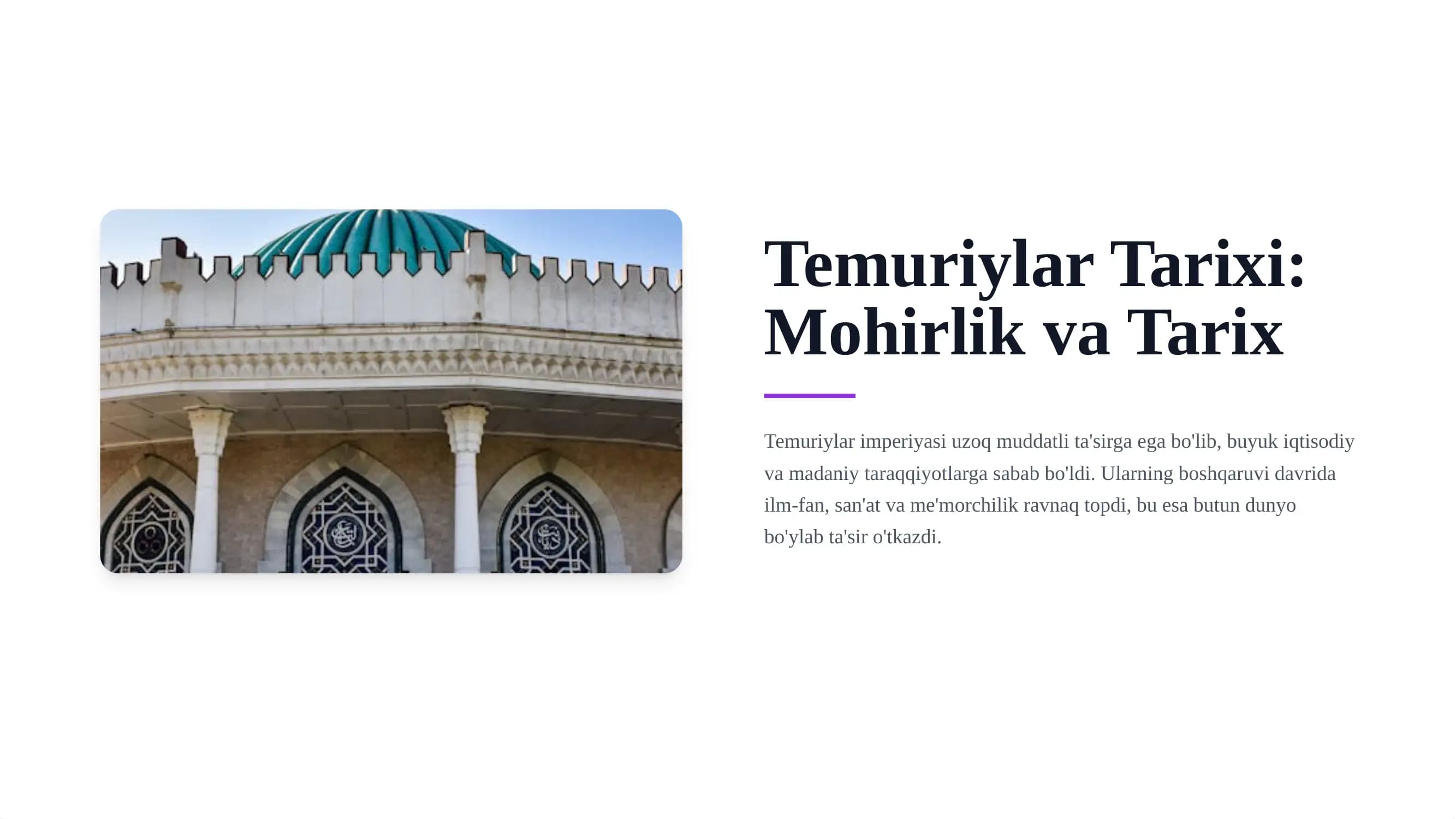 Temuriylar Tarixi