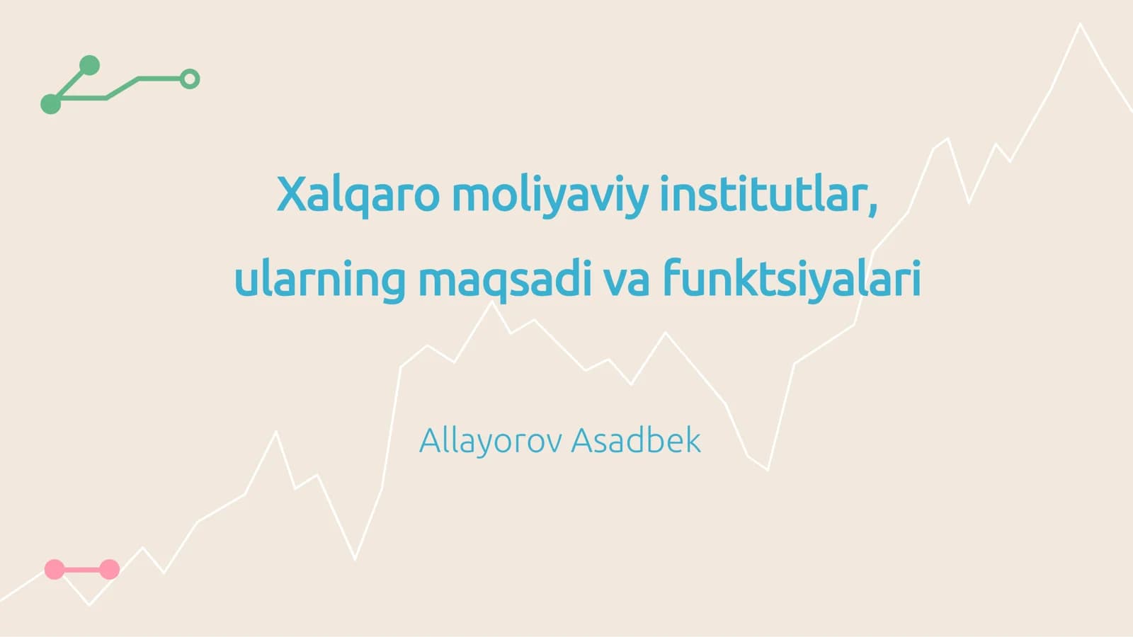 xalqaro moliya institutlari
