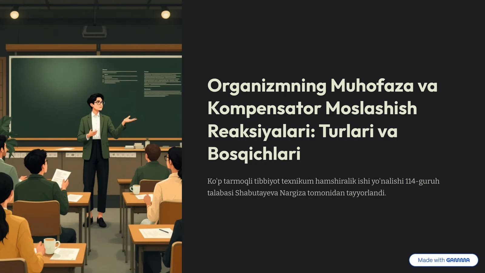 Organizmning Muhofaza va Kompensator Moslashish Reaksiyalari: Turlari va Bosqichlari