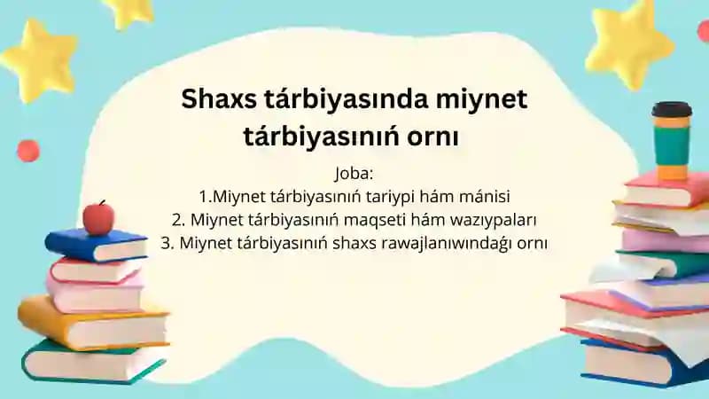Miynet tárbiyası