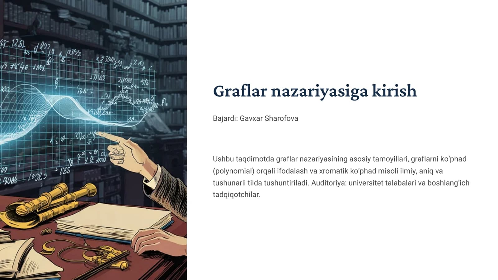 Graflar nazariyasiga kirish