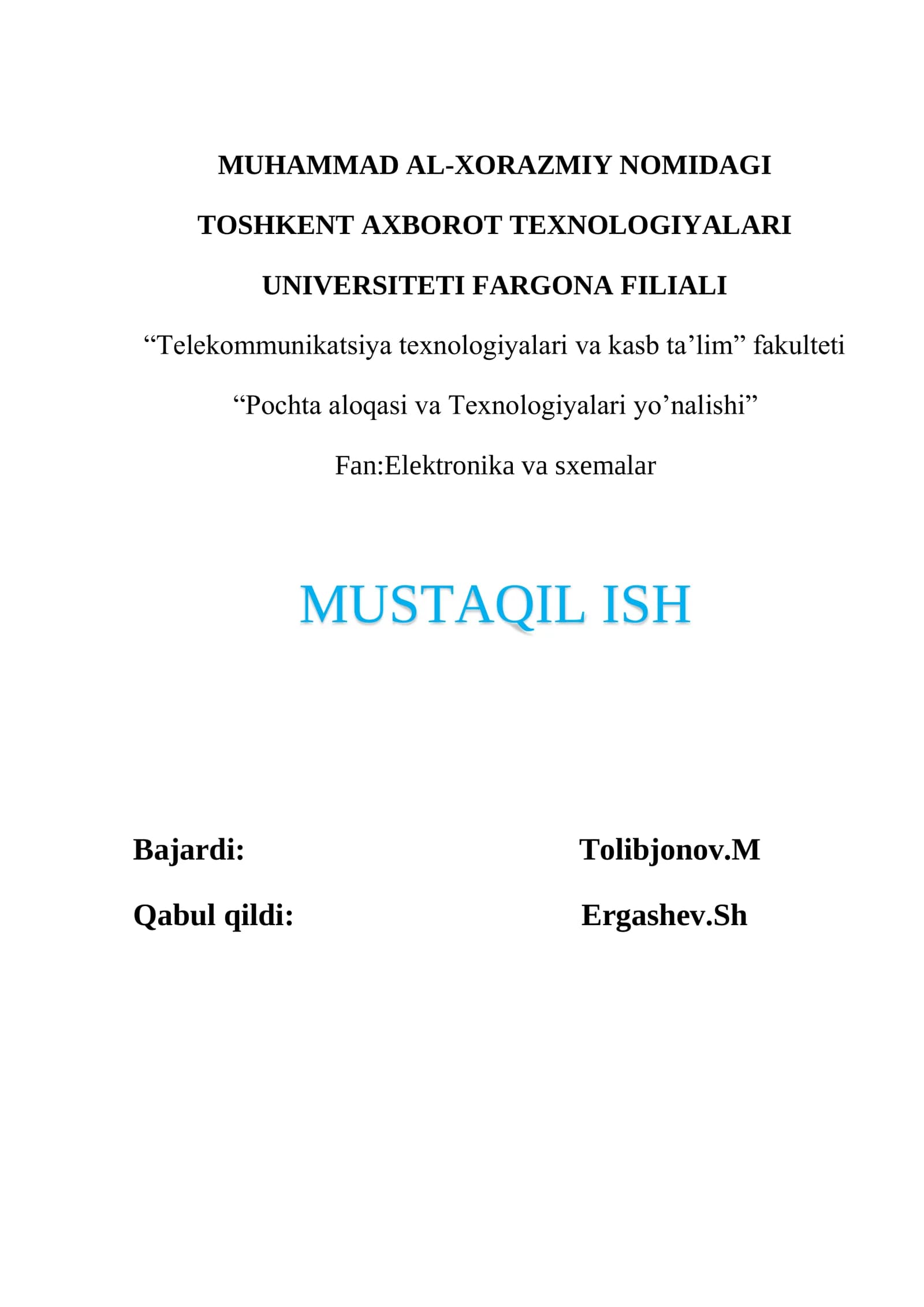 MDYa-tranzistorlarning volt-amper xarakteristikalari va parametrlarining ish rejimlariga hamda temperaturaga bog‘liqligi.