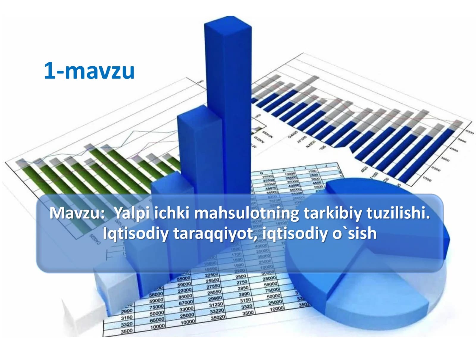 Yalpi ichki mahsulotning tarkibiy tuzilishi