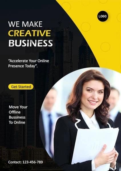 Premium Starter Pack CV + Instagram Posts + Business Plan (Editable)
