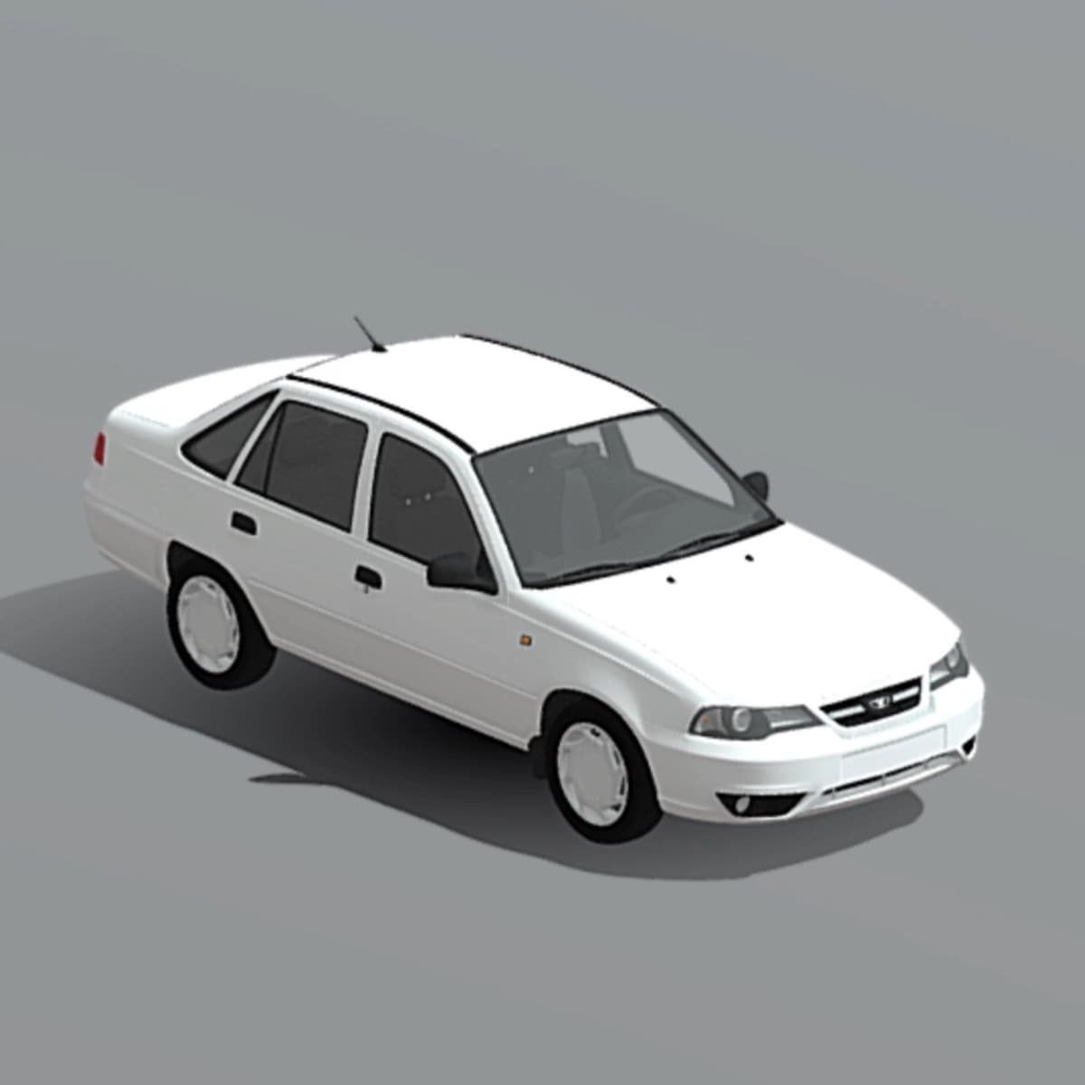 Daewoo Nexia 2 — Yengil avtomobil 3D modeli