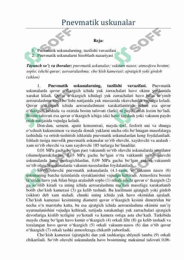 PNEVMATIK USKUNALAR