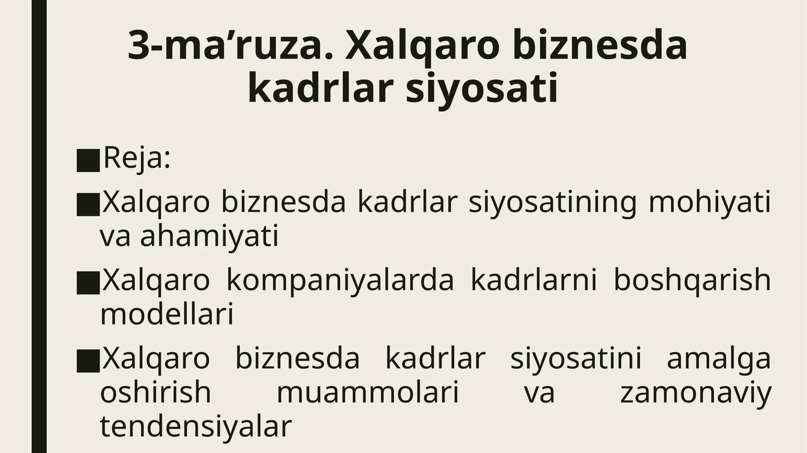 Xalqarobiznesdakadrlarsiyosati