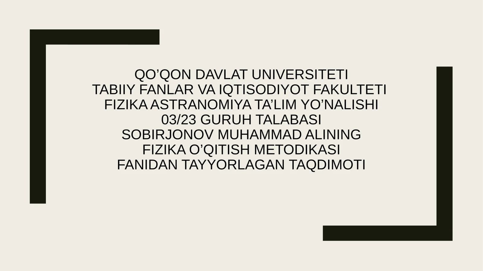 O'zinduksiya hodisasi. O'zinduksiya EYuK. Induktivlik" mavzusidagi taqdimoti