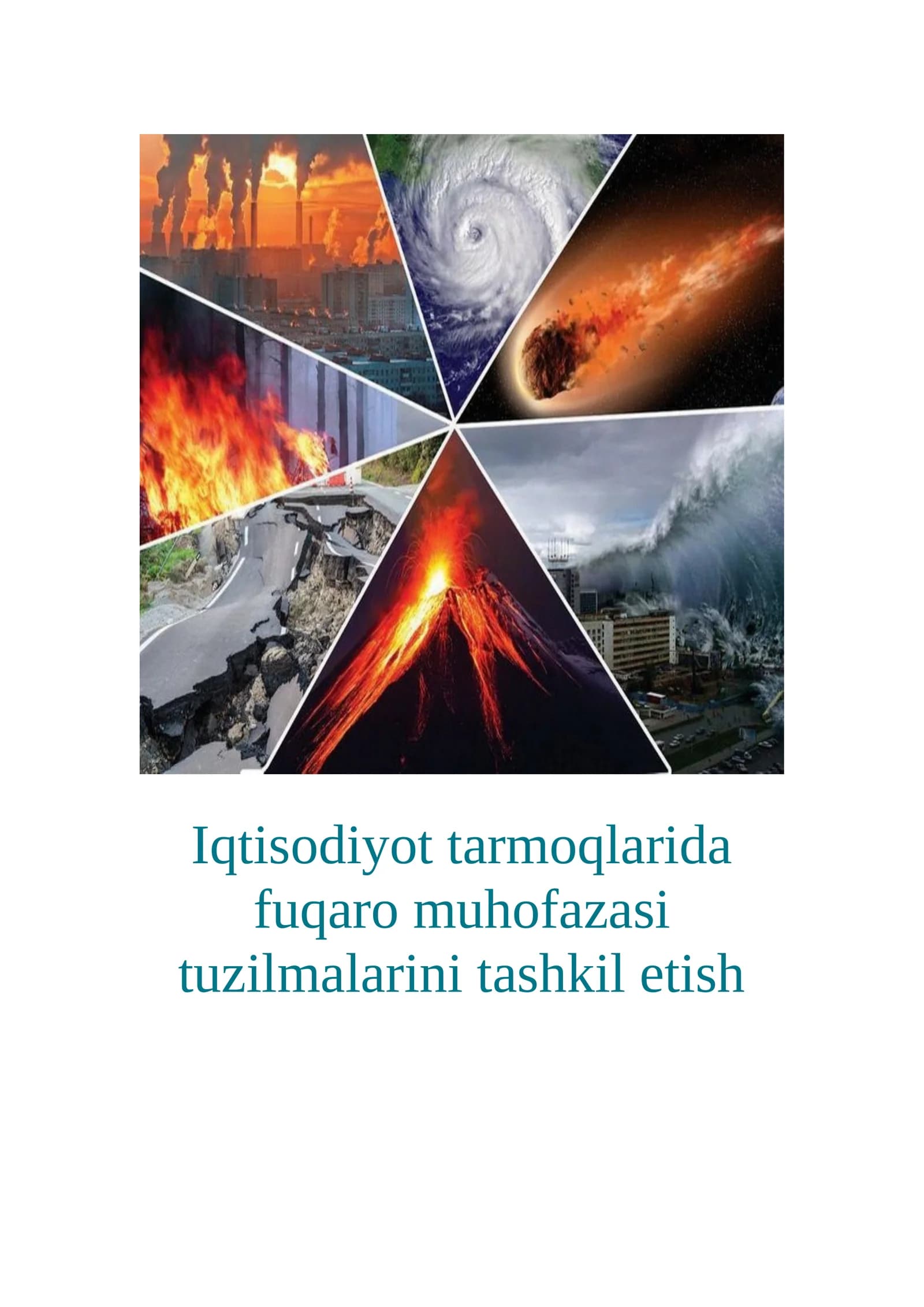 Iqtisodiyot tarmoqlarida fuqaro muhofazasi tuzilmalarini tashkil etish