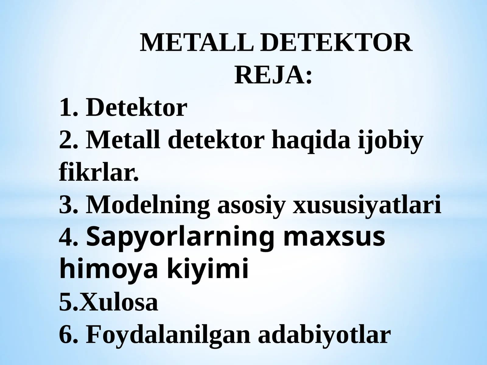 METALL DETEKTOR