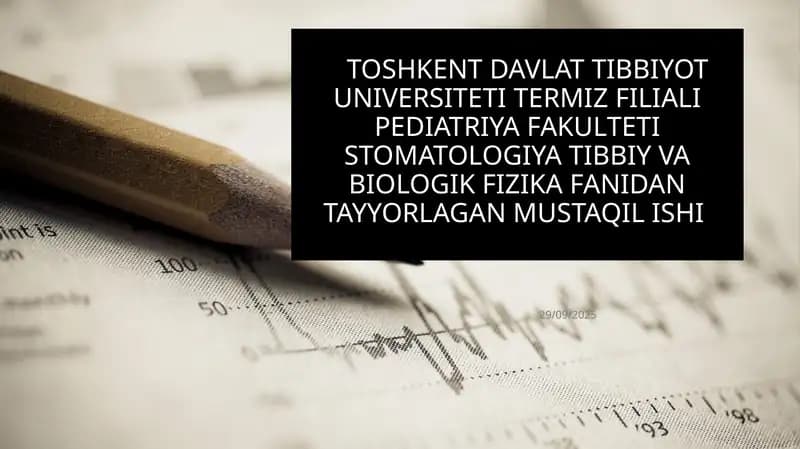 DOPLER EFFEKTI. QON OQIMI TEZLIGINI ANIQLASH. YURAK QON TOMIRLARIDA BOSIMNING TAQSIMLANISHI
