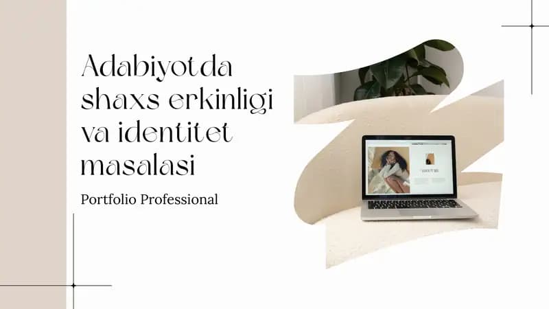 Adabiyotda shaxs erkinligi va identitet masalasi
