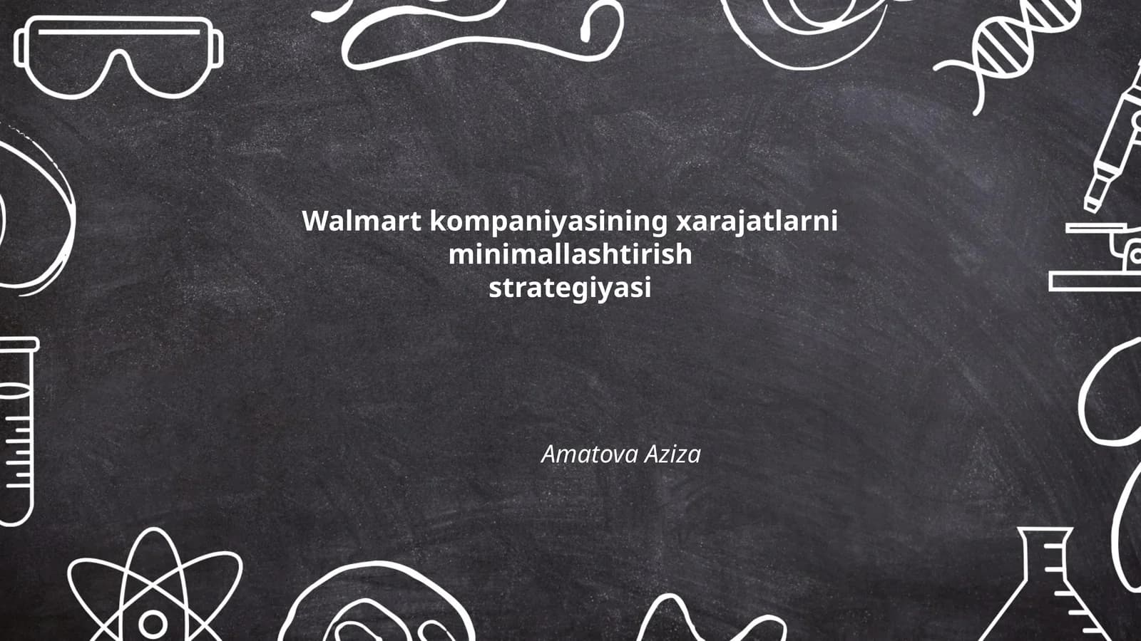 Walmart kompaniyasining xarajatlarni minimallashtirish strategiyasi