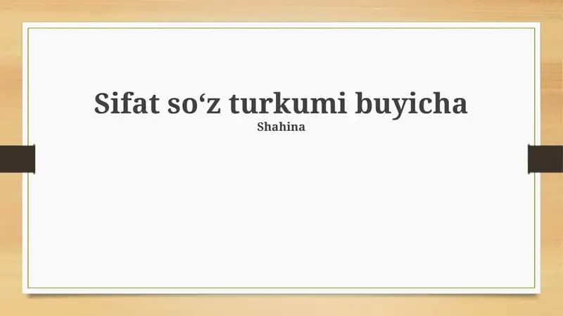 Undovlar (Interjections)