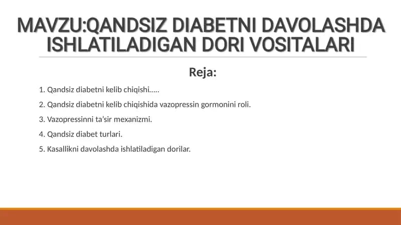 Qandsizdiabet
