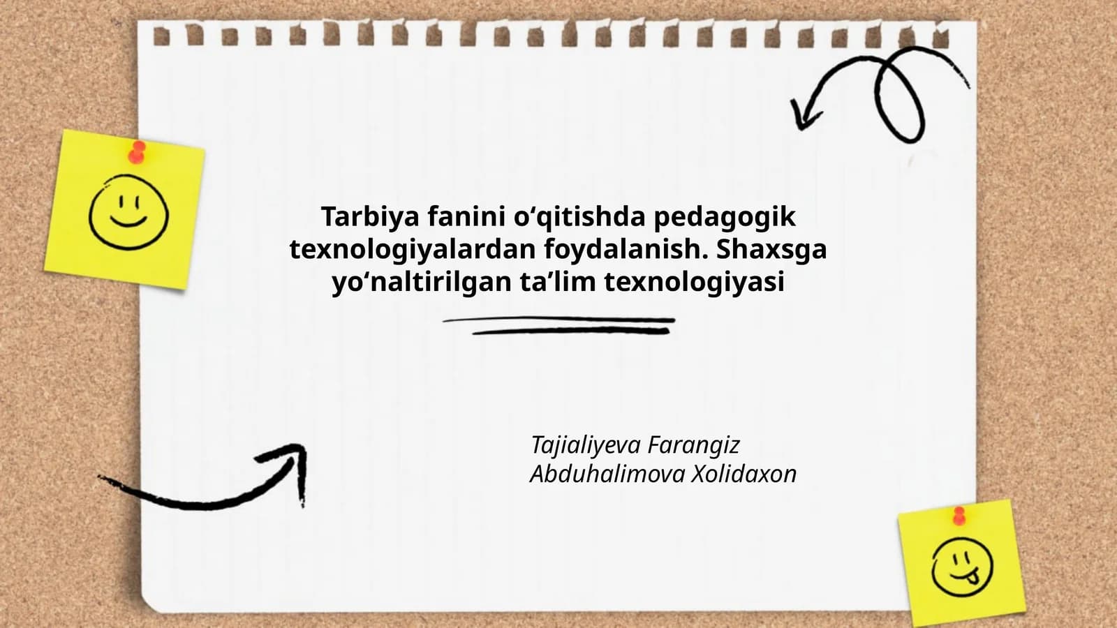 Shaxsga yoʻnaltirilgan taʼlim texnologiyasi