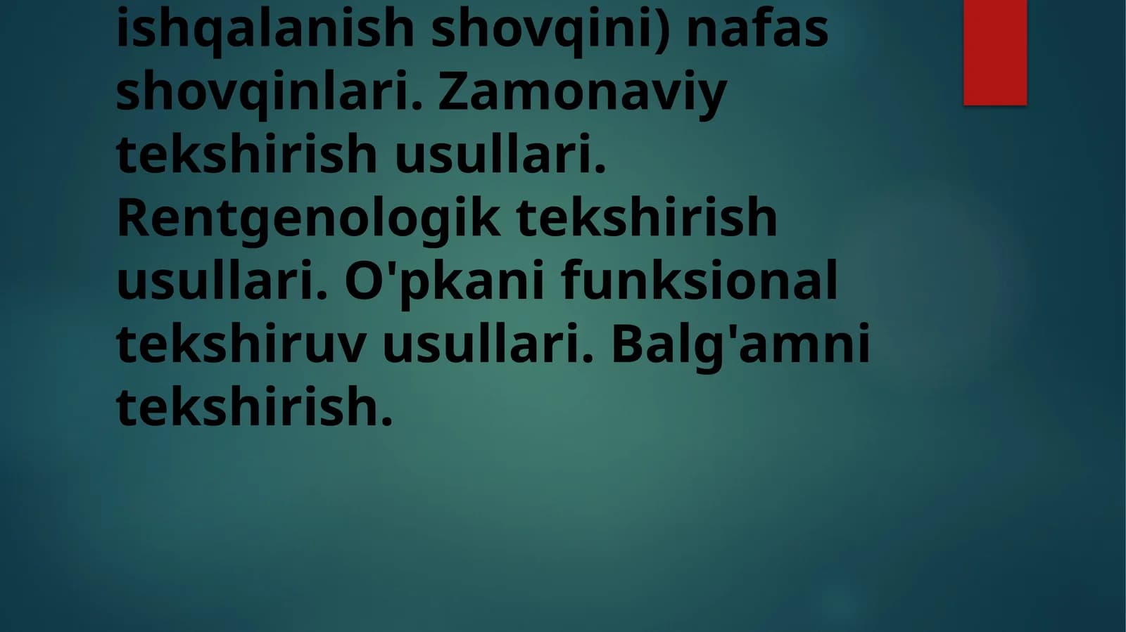 O'pkani eshitish (auskultatsiya). Texnika va qoidalari