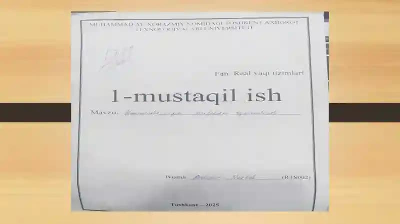 Umumlashtirilgan vazifalarni rejalashtirish