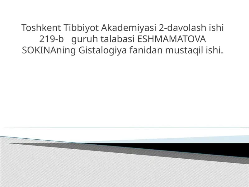 hid bilish azolari