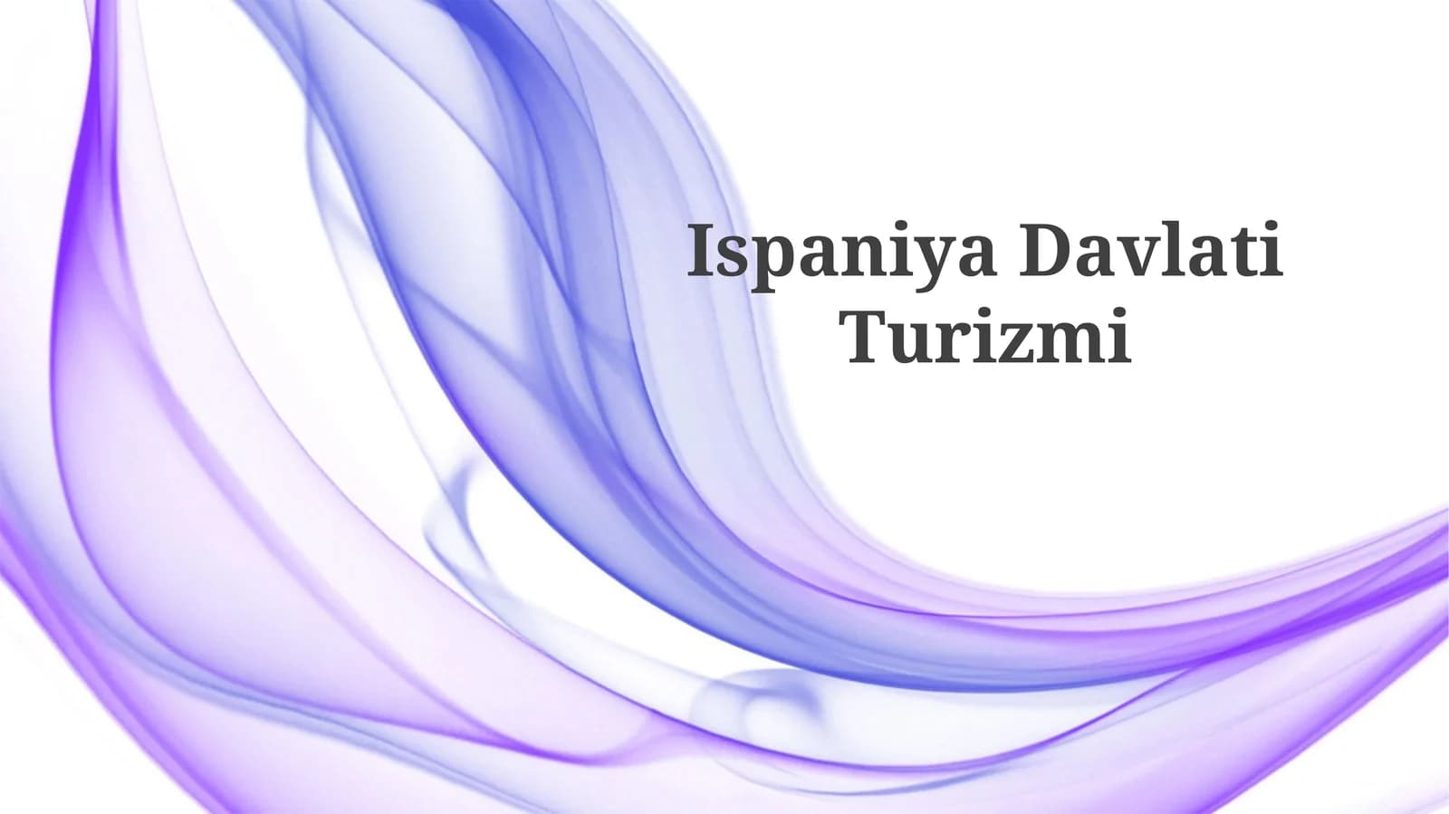 Ispaniya Davlati Turizmi
