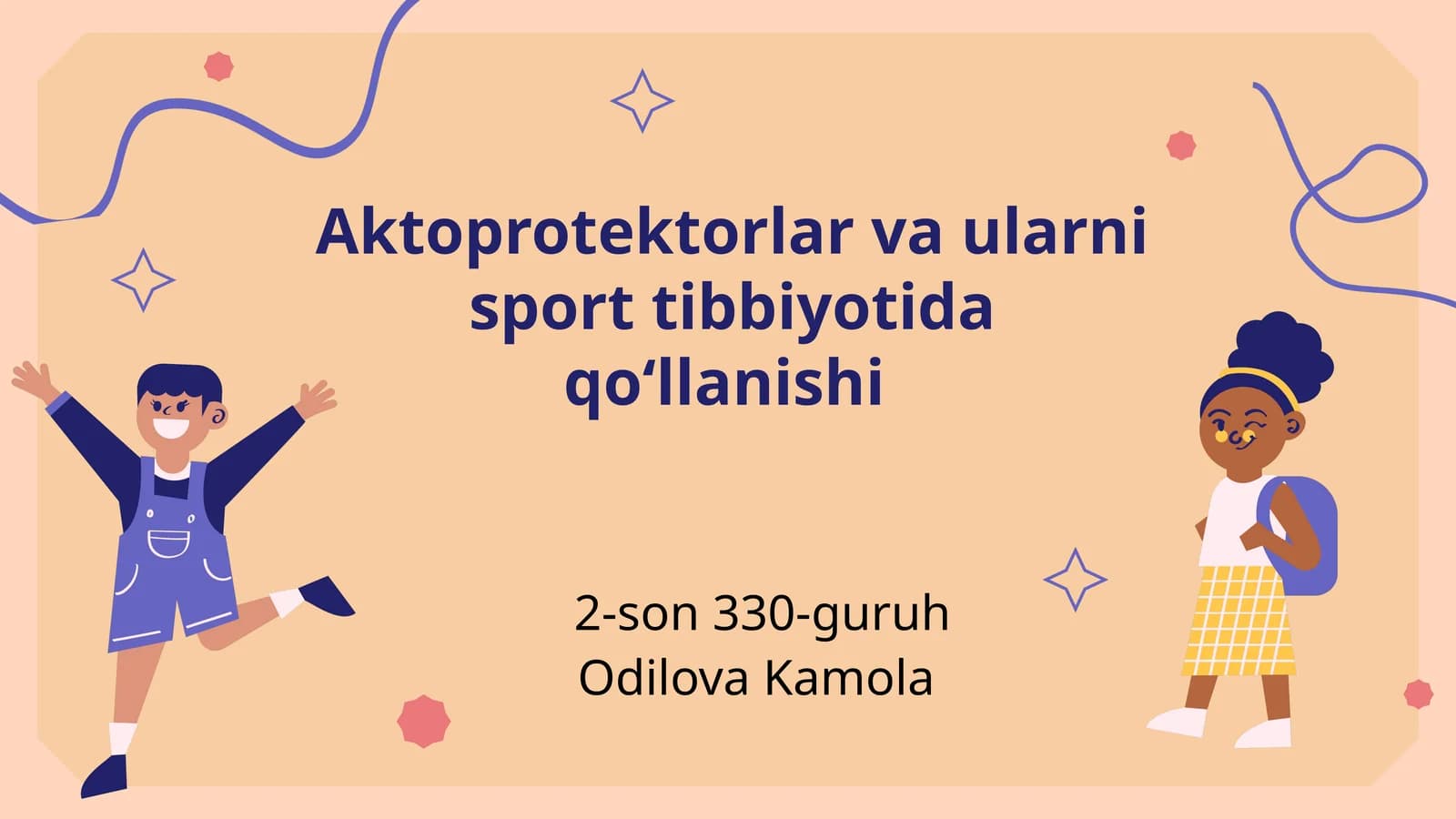 Aktoprotektorlar va ularni sport tibbiyotida qo'llanilishi