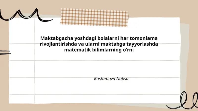 Matematika bilimlari