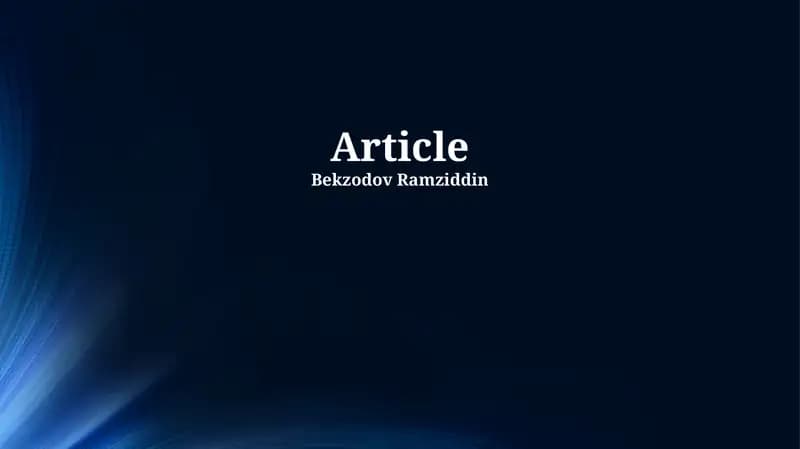 Demystifying Articles: A Grammatical Overview