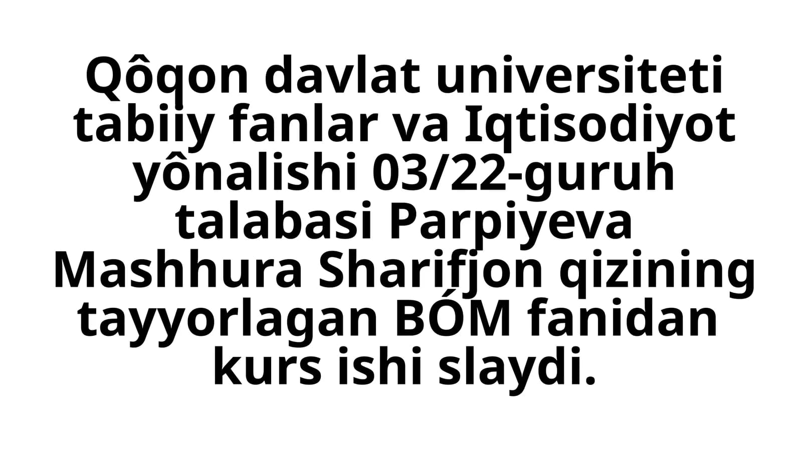 LABORATORIYA ISHLARI JARAYONIDA O`QUVCHILARDA QO`L MEHNATI KO‘NIKMALARINI RIVIJLANTIRISH